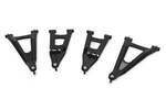93155BLK - : Black Forged Alum High Clearance 2" Fwd Offset Control Arms w/Ball Joints | Polaris Ranger 1000XP for Rough Country Image