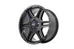 92200912 - : Rough Country 92 Series Wheel | Machined One-Piece | Gloss Black | 20x9 | 6x5.5 | +0mm for Rough Country Image