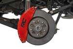 711422 - : Caliper Covers | Rear | Red | Non-Sport | Fits Jeep Wrangler JL (21-24)/Wrangler Unlimited (18-25) for Rough Country Image