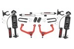 28857REDA - : 3.5 Inch Lift Kit | Mono Leaf Rear | Vertex/V2 | GMC Sierra 1500 (25-26) for Rough Country Image