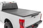 49220651 - : Hard Tri-Fold Flip Up Bed Cover | 6'10" Bed | Ford F-250/F-350 Super Duty (17-25) for Rough Country Image