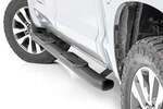 21009 - : Oval Nerf Step | Crew Cab | Black | Fits Toyota Tundra 2WD/4WD (2007-2021) for Rough Country Image