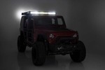 10615 - : Roof Rack | Black Series Lights | Fits Jeep Wrangler JK/Wrangler Unlimited  (07-18) for Rough Country Image