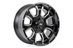 93201010 - : Rough Country 93 Series Wheel | One-Piece | Matte Black | 20x10 | 8x6.5 | -18mm for Rough Country Image