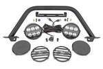 51113 - : Safari Bar | 6.5 Inch Round LED | OE Modular Steel | Ford Bronco 4WD (21-25) for Rough Country Image