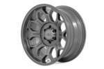77201812G - : Rough Country 77 Series Wheel | One-Piece | Gunmetal Gray | 20x9 | 6x5.5 | +18mm for Rough Country Image