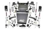 11633 - : 7 Inch Stamped Steel LCA Lift Kit | Forged UCA | Bracket | N3 Struts | Fits Chevy/Fits GMC 1500 (16-18) for Rough Country Image