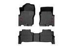 M80515 - : Floor Mats | FR &amp; RR | Crew Cab | Fits Nissan Frontier 2WD/4WD (2022-2024) for Rough Country Image