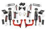 74250RED - : 3.5 Inch Lift Kit | UCA | Vertex | Fits Toyota Tacoma 4WD (2005-2023) for Rough Country Image