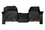 M5117 - : Floor Mats | Front | Over Hump | Ford F-250/F-350 Super Duty 2WD/4WD (17-25) for Rough Country Image
