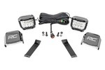 70082 - : LED Light Kit | Ditch Mount |  3" OSFits Ram | Wide | Fits Jeep Cherokee KL (14-21) for Rough Country Image