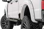 FF20231YZ - : Pocket Fender Flares | YZ Oxford White | Ford F-250/F-350 Super Duty (23-25) for Rough Country Image