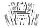 90630 - : 4 Inch Lift Kit | Fits Jeep Wrangler TJ 4WD (1997-2002) for Rough Country Image