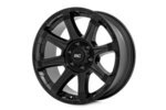 81200910 - : Rough Country 81 Series Wheel | One-Piece | Semi Gloss Black | 20x9 | 8x6.5 | 0mm for Rough Country Image