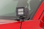 72102 - : LED Light Kit | Ditch Mount | 2" Black Pair | Flood | Fits Toyota Tacoma (24-25) for Rough Country Image