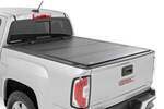 49120600 - : Hard Tri-Fold Flip Up Bed Cover | 6' Bed | Fits Chevy/Fits GMC Canyon/Colorado (15-25) for Rough Country Image