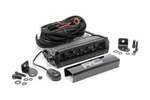 70707BL - : 6 Inch Black Series LED Light Bar | Single Row for Rough Country Image
