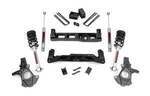 24733 - : 5 Inch Lift Kit | Cast Steel | N3 Struts | Fits Chevy/Fits GMC 1500 (14-17) for Rough Country Image