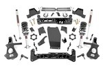 17440 - : 7 Inch Lift Kit | Alum/Stamp Steel | M1/M1 | Fits Chevy/Fits GMC 1500 (14-18 &amp; Classic) for Rough Country Image
