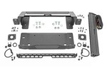 51068 - : High Winch Mount | All Models | 20 Inch Black Single Row LED | DRL | Ford Bronco (21-25) for Rough Country Image