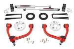 51014RED - : 3 Inch Lift Kit | Ford F-150 4WD (2014-2020) for Rough Country Image