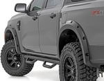 FF12401G1 - : Pocket Fender Flares | G1 Absolute Black | Ford Ranger 2WD/4WD (2024) for Rough Country Image