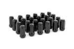 141524CBLK - : M14 x 1.5 Lug Nut Set of 24 | Black for Rough Country Image