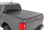 49220500 - : Hard Tri-Fold Flip Up Bed Cover | 5' Bed | Ford Ranger 2WD/4WD (2019-2023) for Rough Country Image