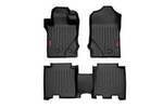 M51602 - : Floor Mats | Front &amp; Rear | Ford Bronco 4WD (2021-2025) for Rough Country Image