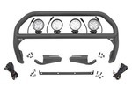 51104 - : Nudge Bar | 4 Inch Round Led (x4) | OE Modular Steel | Ford Bronco 4WD (21-25) for Rough Country Image