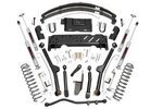 68622 - : 4.5 Inch Lift Kit | Long Arm | RR Leafs | Fits Jeep Cherokee XJ 4WD (1984-2001) for Rough Country Image