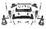 23740 - : 7 Inch Lift Kit | Cast Steel | M1 Struts/M1 | Fits Chevy/Fits GMC 1500 (14-18 &amp; Classic) for Rough Country Image