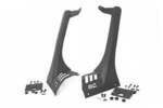 70063 - : LED Light Mounts | Upper Windshield | 50" | Fits Jeep Gladiator JT/Wrangler JL (18-25) for Rough Country Image
