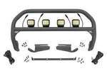 51105 - : Nudge Bar | 3 Inch Wide Angle Led (x4) | Oe Modular Steel | Ford Bronco (21-25) for Rough Country Image