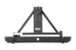 10592A - : Rear Bumper | Tire Carrier | Fits Jeep Wrangler TJ (97-06)/Wrangler Unlimited (04-06) for Rough Country Image