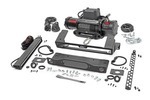 51099 - : High Winch Mount | All Models | 12000S | 20 Inch Black Single Row LED | Ford Bronco (21-25) for Rough Country Image