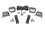 97083 - : LED Light Kit | Rear Mount | 2" Chrome Pair | Wide Angle | Can-Am Maverick Sport 1000R for Rough Country Image