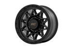 78180906B - : Rough Country 78 Series Wheel | Simulated Beadlock | Black | 18x9 | 8x180 | 0mm for Rough Country Image