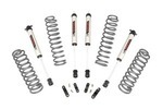 67970 - : 2.5 Inch Lift Kit | Coils | V2 | Fits Jeep Wrangler Unlimited 2WD/4WD (2007-2018) for Rough Country Image