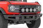 51137 - : Light Bar Mount | 6.5 Inch Round LED (Quad) | OE Modular Steel | Ford Bronco (21-25) for Rough Country Image