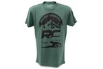 840942XL - : Rough Country T-Shirt | RC Mountains | Forest Green | 2XL for Rough Country Image