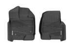 FF5151 - : Flex-Fit Floor Mats | Front | Ford F-150 (15-25)/F-150 Lightning (22-24)/Raptor (17-25) for Rough Country Image