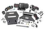 92063 - : LED Light | Winch Mount | RS4500S | 10" Black Slimline | Polaris RZR Pro R for Rough Country Image