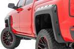 FC11413A - : Pocket Fender Flares | 5'9" Bed | Gas Door | Fits Chevy Silverado 1500 (14-18 &amp; Classic) for Rough Country Image