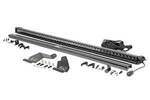 71213 - : LED Light Mount | 50" Black Single Row | CFMOTO UFORCE U10 Pro for Rough Country Image