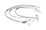 89717 - : Brake Lines | Stainless | FR &amp; RR | 4-6 Inch Lift | Ford F-250/F-350 Super Duty (99-04) for Rough Country Image