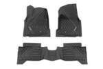 FF71224 - : Flex Fit Floor Mats | Front &amp; Rear | Crew | Fits Toyota Tacoma 2WD/4WD (2024-2025) for Rough Country Image