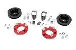 767RED - : 2 Inch Lift Kit | X-REAS | Red Spacers | Fits Toyota 4Runner 2WD/4WD (2010-2024) for Rough Country Image