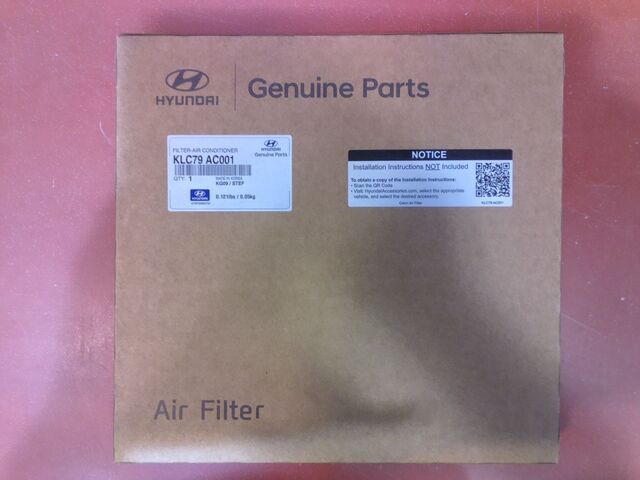 KLC79AC001 - : Cabin Air Filter for Hyundai Image