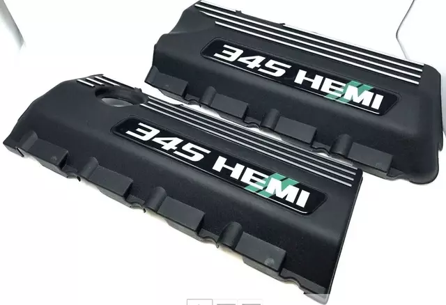 SWM345F8 - : Challenger Charger Durango Engine Plastic Cover Valve 5.7 345 Hemi Pcs F8 Green for SW PERFORMANCE Image